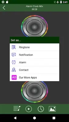 Funny alarm clock ringtones android App screenshot 4