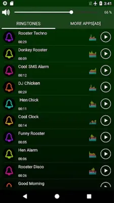 Funny alarm clock ringtones android App screenshot 5