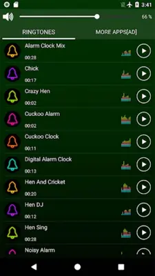 Funny alarm clock ringtones android App screenshot 6